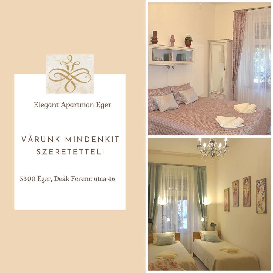 Elegant Apartman Eger Extérieur photo